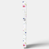 Coque iphone Motif Fleurs design frais (Verso / Gauche)