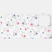 Coque iphone Motif Fleurs design frais (Verso (horizontal))