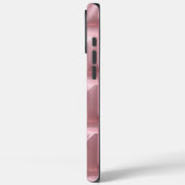 Coque iphone Motif géométrique rose élégant (Verso / Gauche)