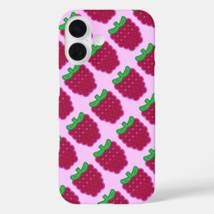 Coque iphone Motif Red Raspberry