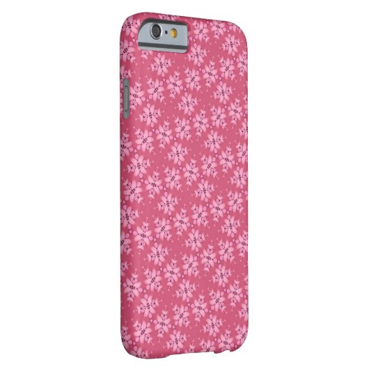 Coque iphone Motif rose doux (Dos/Droite)