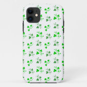 Coque iphone Motif Shamrock vert (Dos)
