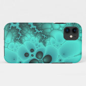 coque iphone mousse turquoise (Dos (Horizontal))