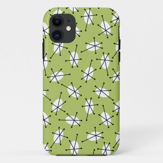 Coque iphone Multi Vert Éblouissant (Dos)