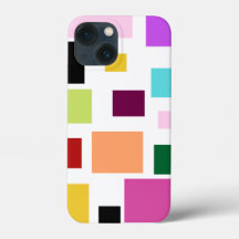 Coque iphone multicolore