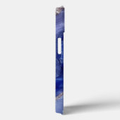 Coque iphone mystique à facettes tanzanites (Verso / Droite)