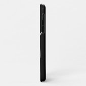 Coque iphone noir avec Lion coureur - Vos couleurs (Dos/Gauche)