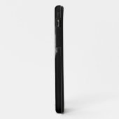 Coque iphone noir d'ange (Dos/Gauche)