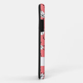 Coque iphone "Nom" Multi Rose (Dos/Droite)