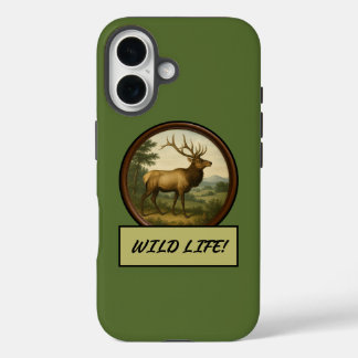 Coque iphone nord-américain de l'Olive foncé
