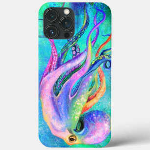 Coque iphone octopus coloré
