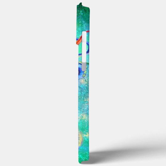 Coque iphone octopus coloré (Verso / Gauche)