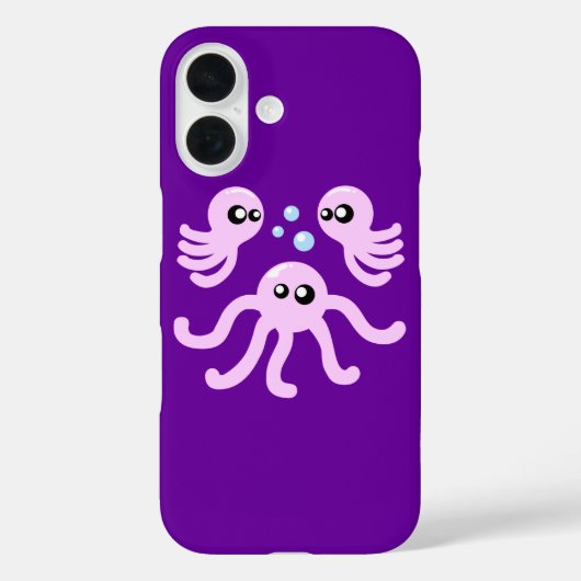 Coque iphone octopus mignon (Verso)