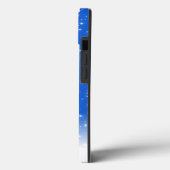 Coque iphone OtterBox Texture bleu cool (Verso / Gauche)