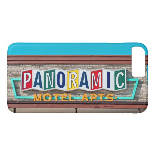 Coque iphone panoramique de motel (Dos (Horizontal))