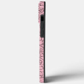 Coque iphone papillon avec Rose (Verso / Gauche)