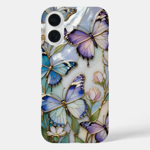 Coque iPhone Papillon Pastel Élégante Esthétique