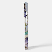 Coque iPhone Papillon Pastel Élégante Esthétique (Verso / Gauche)