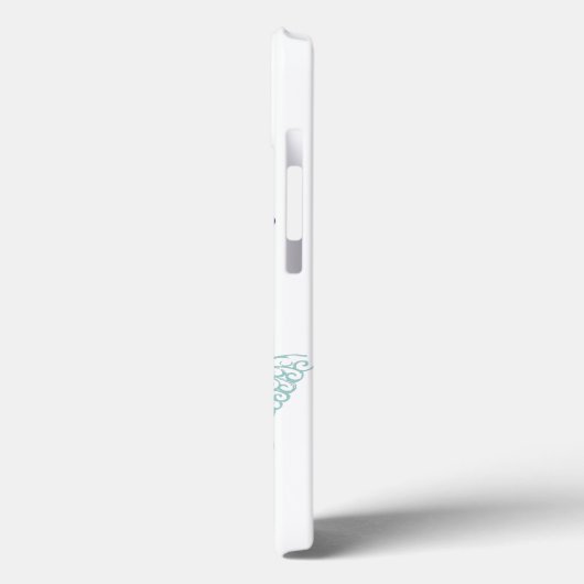 Coque iphone papillon personnalisable (Verso / Gauche)