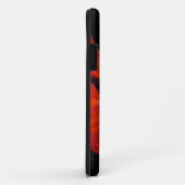 coque iphone "pavot " (Dos/Droite)