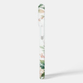 Coque iphone personnalisé avec Fleurs Fluides (Verso / Gauche)