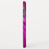 Coque iphone personnalisé Chrysanthemum mauve (Dos/Gauche)