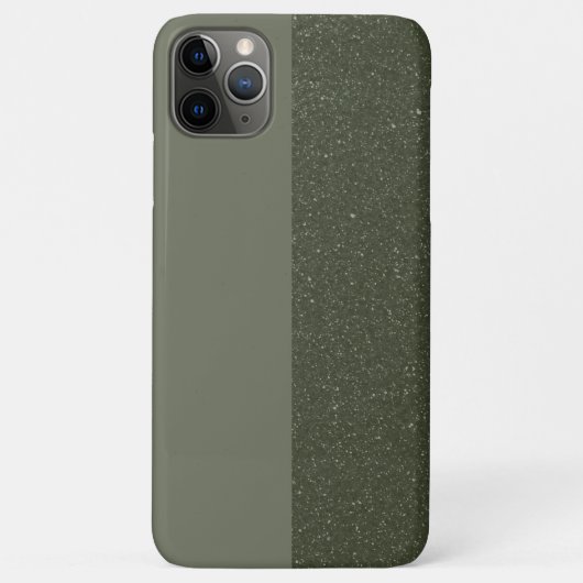 Coque iphone personnalisé dans les tons verts de m (Dos)