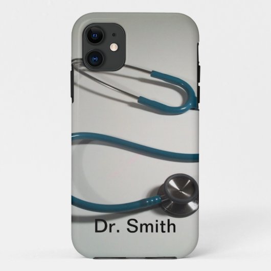 Coque iphone personnalisé de docteur (Dos)