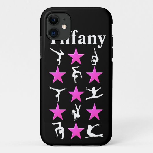 COQUE IPHONE PERSONNALISÉ DE GYMNAST À L'ÉTOILE RO (Dos)