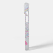 COQUE IPHONE personnalisé de l'angle de ruban de s (Verso / Gauche)