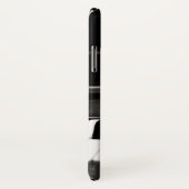 Coque iphone personnalisé de musique de piano (Dos/Droite)