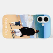 Coque iphone personnalisé de photos et de texte (Verso (horizontal))