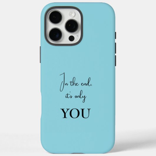 Coque iphone personnalisé - Devis inspirant (Verso)