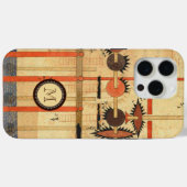 Coque iphone personnalisé Geek Monogramme (Verso (horizontal))