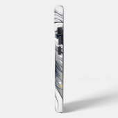 Coque iphone personnalisé, Lion blanc visage desig (Verso / Gauche)