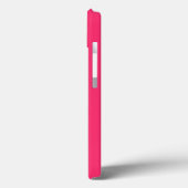 Coque iphone personnalisé moderne Bold Pink (Verso / Gauche)
