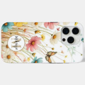 Coque iphone personnalisé moderne Star Burst Flowe (Verso (horizontal))