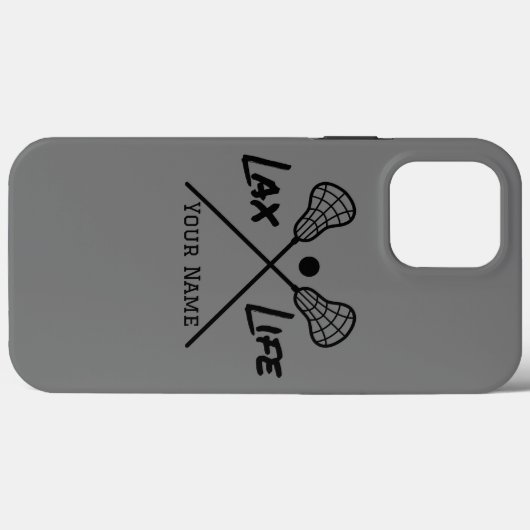 Coque iphone personnel LAX (crosse) (Verso (horizontal))