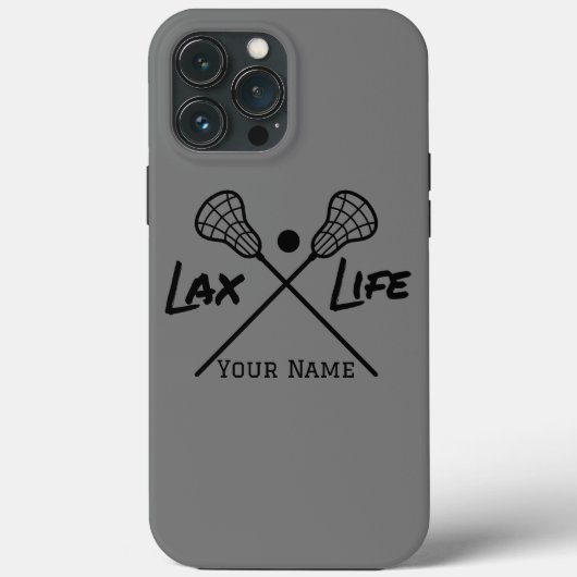 Coque iphone personnel LAX (crosse) (Verso)