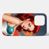 coque iphone Pinup vintage (Verso (horizontal))