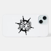 Coque iphone pirate 15 Plus (Verso Horizontal)