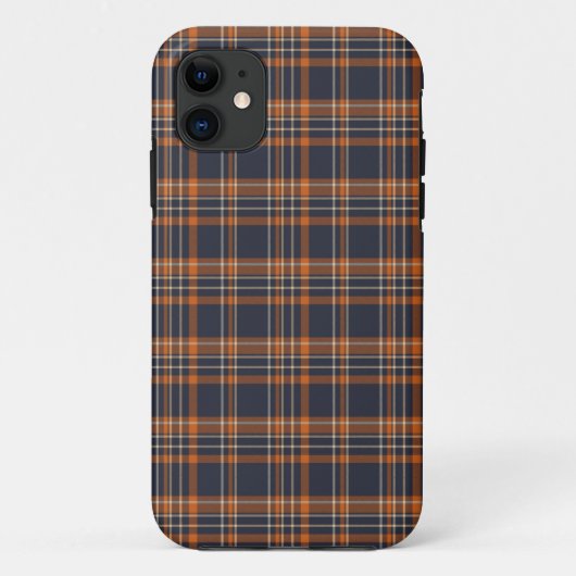 Coque iphone plaid hivernal (Dos)