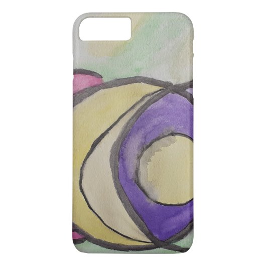 coque iphone Planètes Abstraites (Dos)