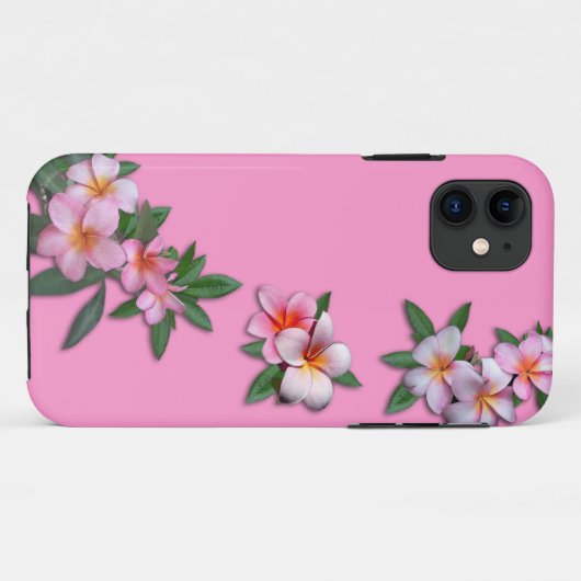 Coque iphone Plumeria (Dos (Horizontal))