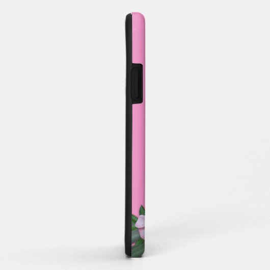 Coque iphone Plumeria (Dos/Droite)