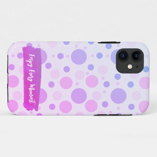 Coque iphone pois Pastel (Dos (Horizontal))