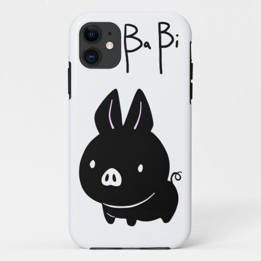 Coque iphone porcin de BaBi (Dos)