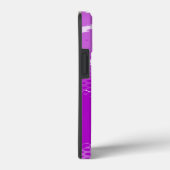 Coque iphone poster de animal graphique violet (Verso / Droite)