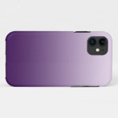 Coque iphone pourpre d'Ombre (Dos (Horizontal))