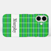 Coque iphone préppé vert personnalisé (Verso (horizontal))